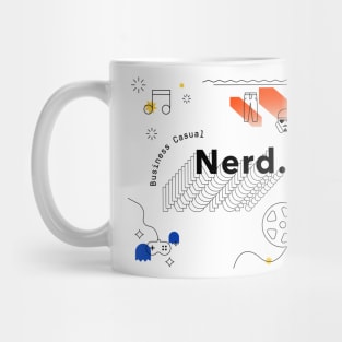 Business Casual Nerd Podcast Cover Mug